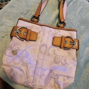 Coach Bumble bee Bucket Bag Purse
